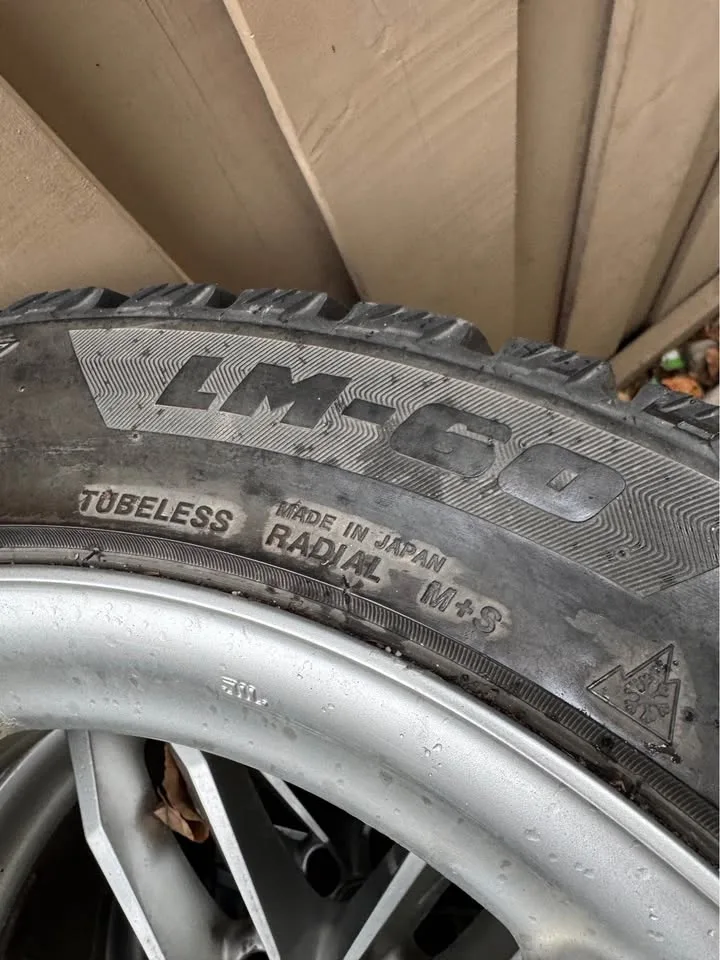 OEM Audi 18” Wheels + Bridgestone Blizzak Winter Tires (255/45R1 image indicator(4)