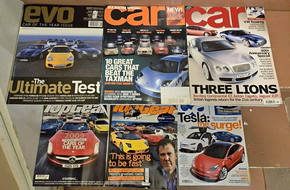British Auto Magazines - Early 2000's (about 40)