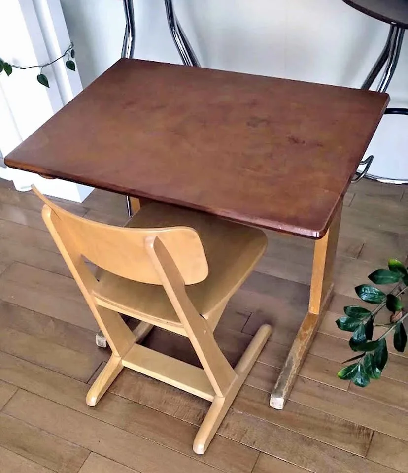 Vintage Casala School desk & chair
