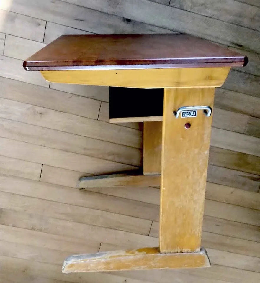 Vintage Casala School desk & chair image indicator(8)