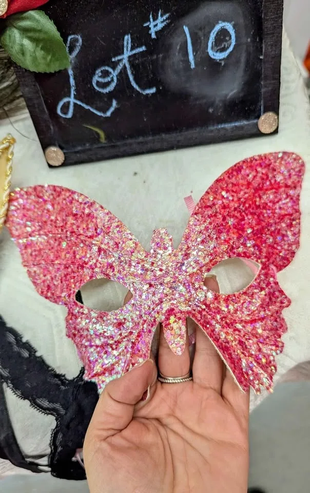 Masquerade Peacock Feather Masks image indicator(4)