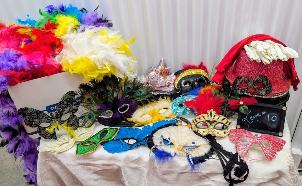 Masquerade Peacock Feather Masks image indicator(8)
