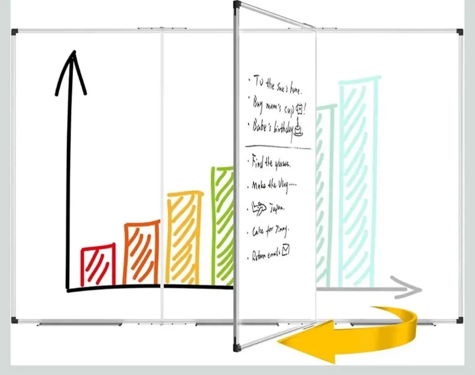 XBoard 118 x 48 Inch Magnetic Dry Erase Board image indicator(7)