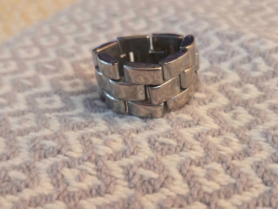 Ring. Made from a watch bracelet - photo 4