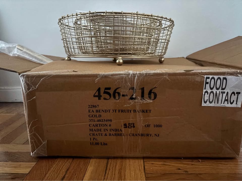 Crate & Barrel 3 Tier Fruit Basket - photo 3