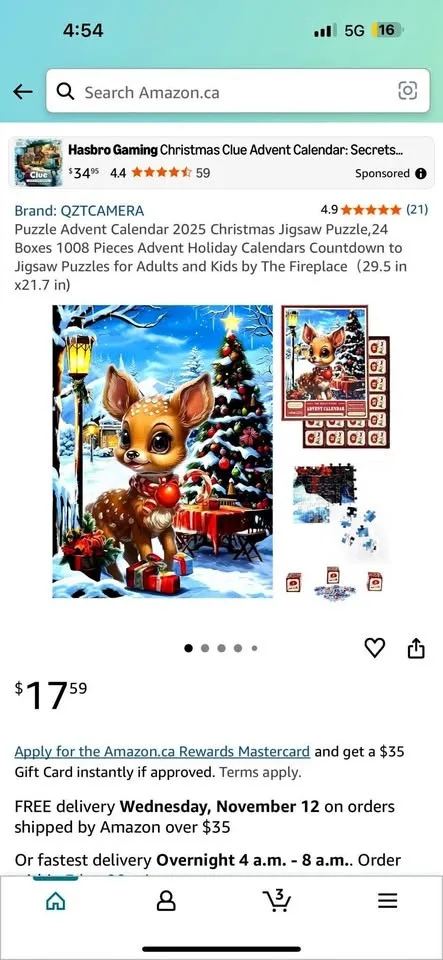 Christmas Jigsaw Puzzle