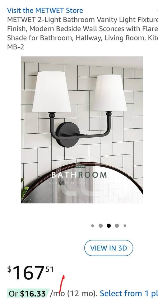 2 -light wall sconces - photo 3