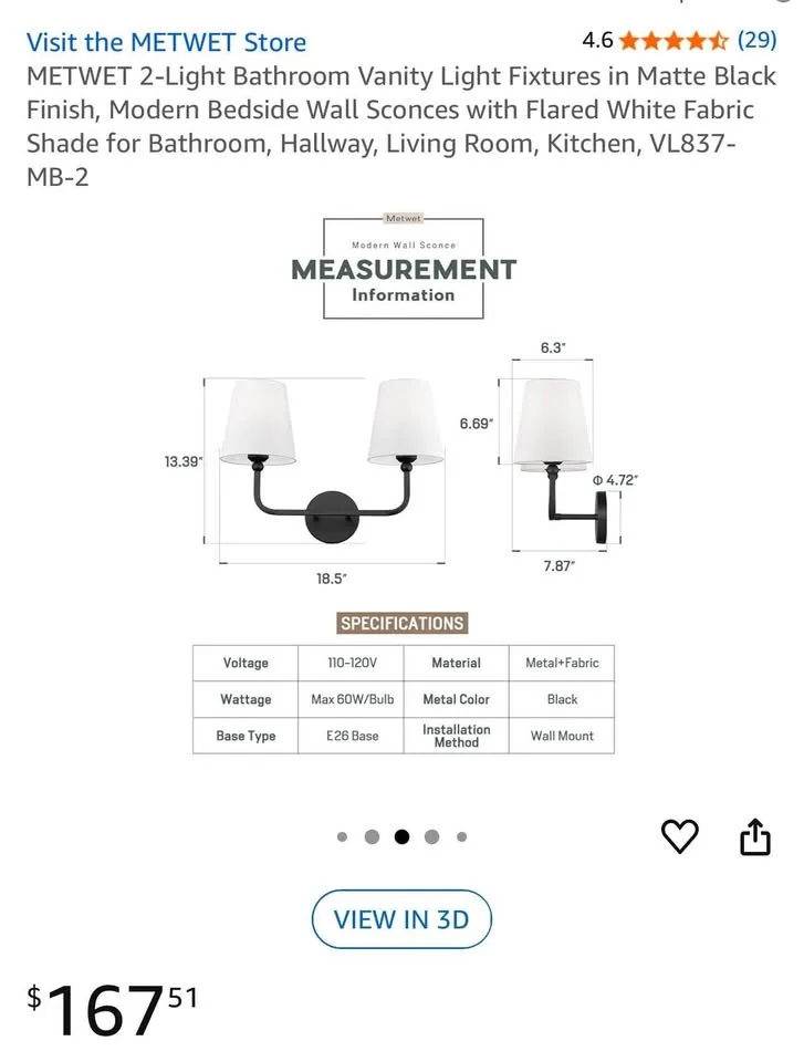 2 -light wall sconces image indicator(4)