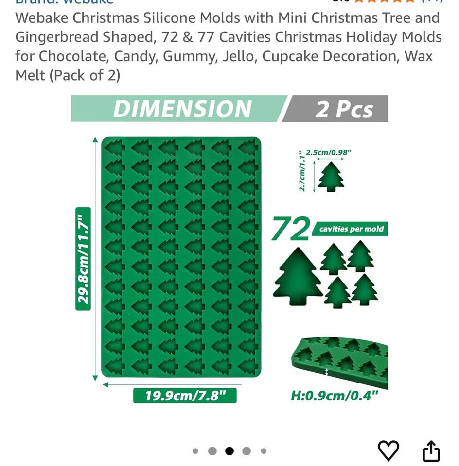 Christmas Silicone Molds - photo 2