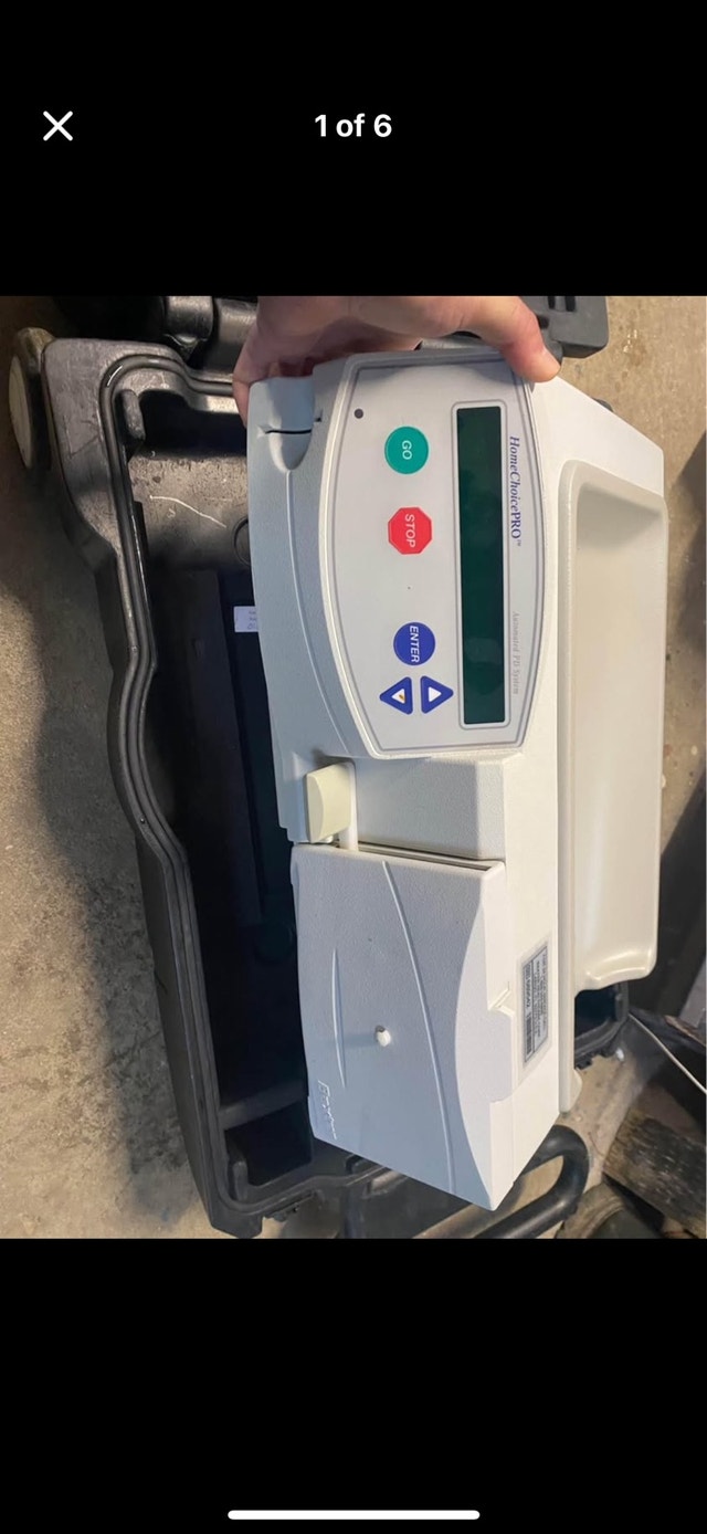 Baxter Home choice pro APD system ref 5 c8310 dialysis