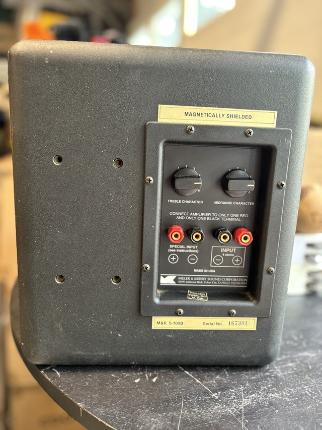 M&K S-100B Speaker serial number 167301 - photo 2