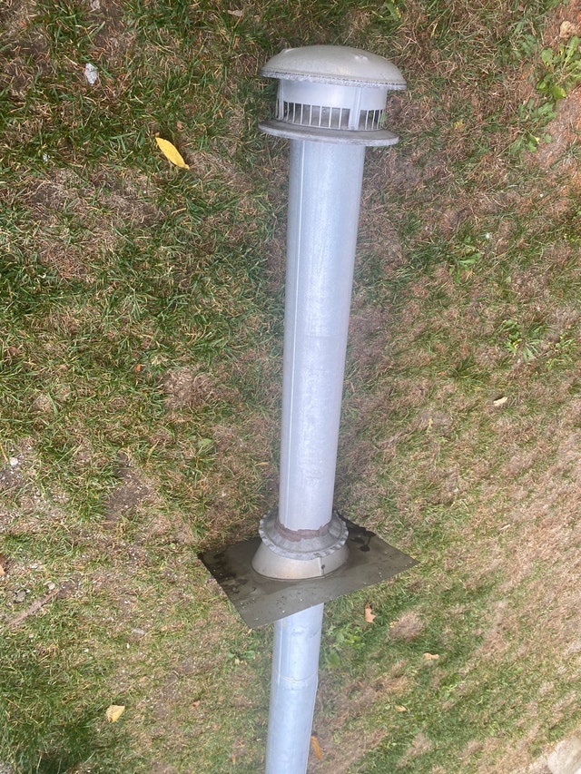 Type “B” gas vent pipe 280” long 5.5” wide - photo 2