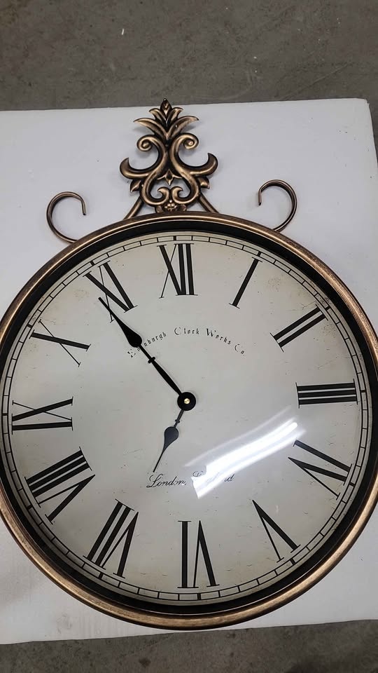 Beshore Decorative Metal Wall Clock By Alcott Hill - photo 5