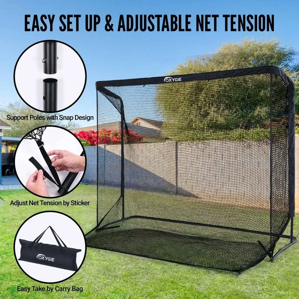 10 ft x 7.5 ft OXYGIE Golf Practice Net image indicator(4)