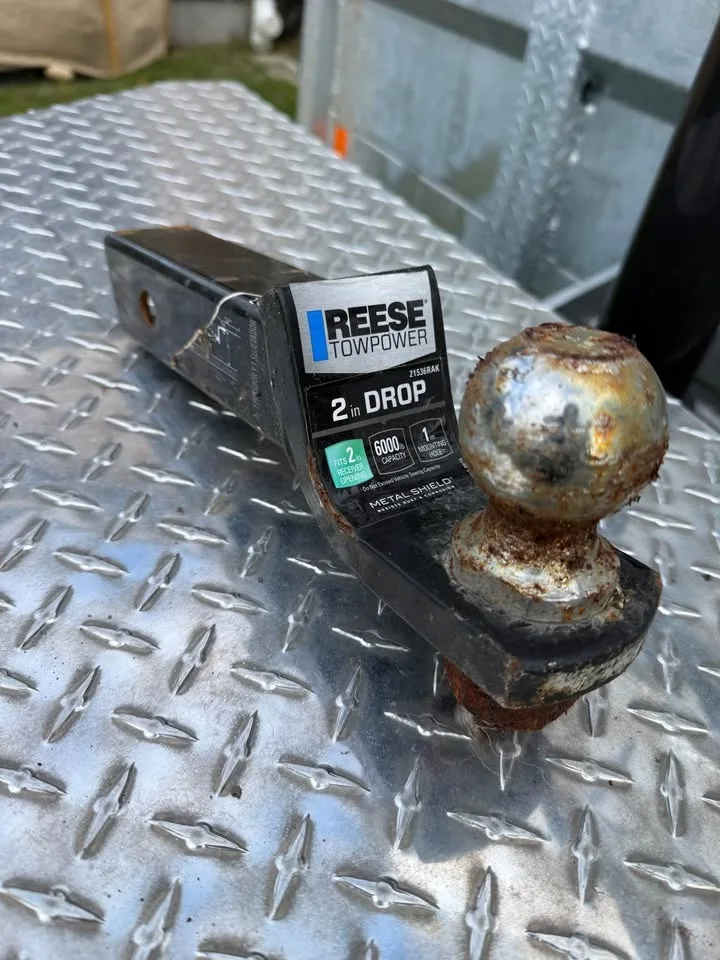 Truck hitch Reese towpower 2” drop 2” ball image indicator(3)