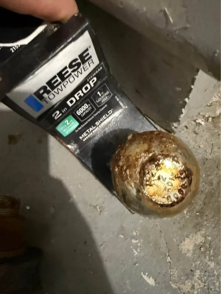 Truck hitch Reese towpower 2” drop 2” ball image indicator(4)