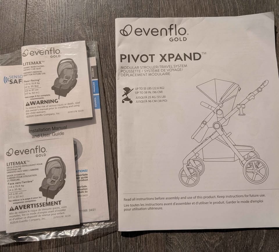 Evenflo Gold Pivot Xpand Sensorsafe - photo 4