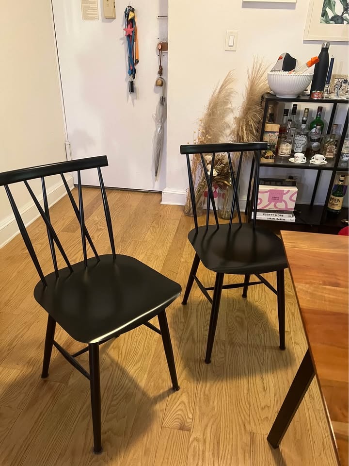 4 dining chairs - photo 2