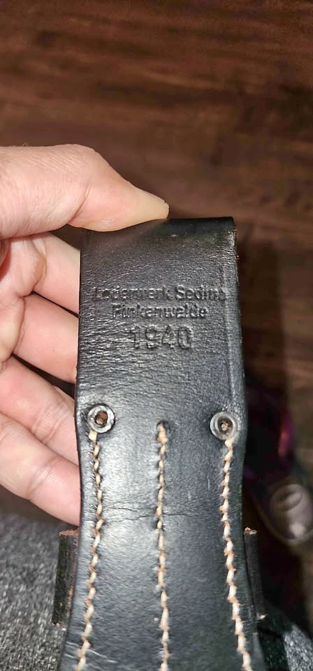 Lederwork Sedina Finkenwalde 1940 K98 Bayonet