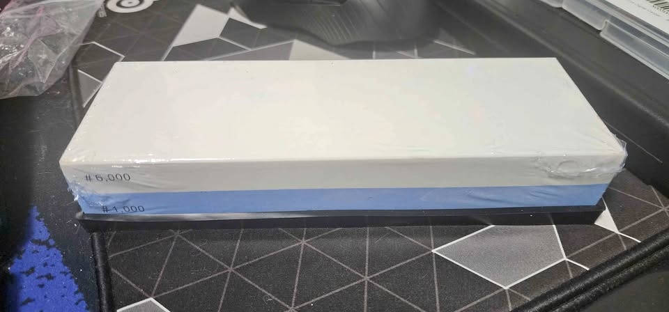 New Sharpening Stone/ whetstone combo - 6000 &1000