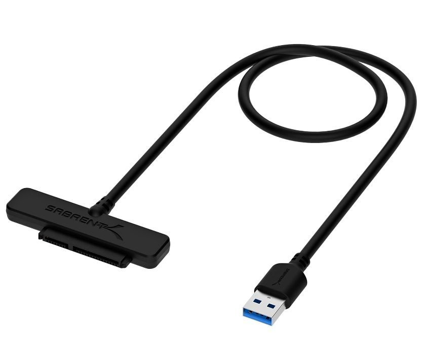 Sabrent SATA to USB Adapter Cable, USB 3.0 to USB HDD