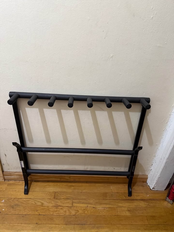 Rockstand 7 guitar folding rack stand - photo 2