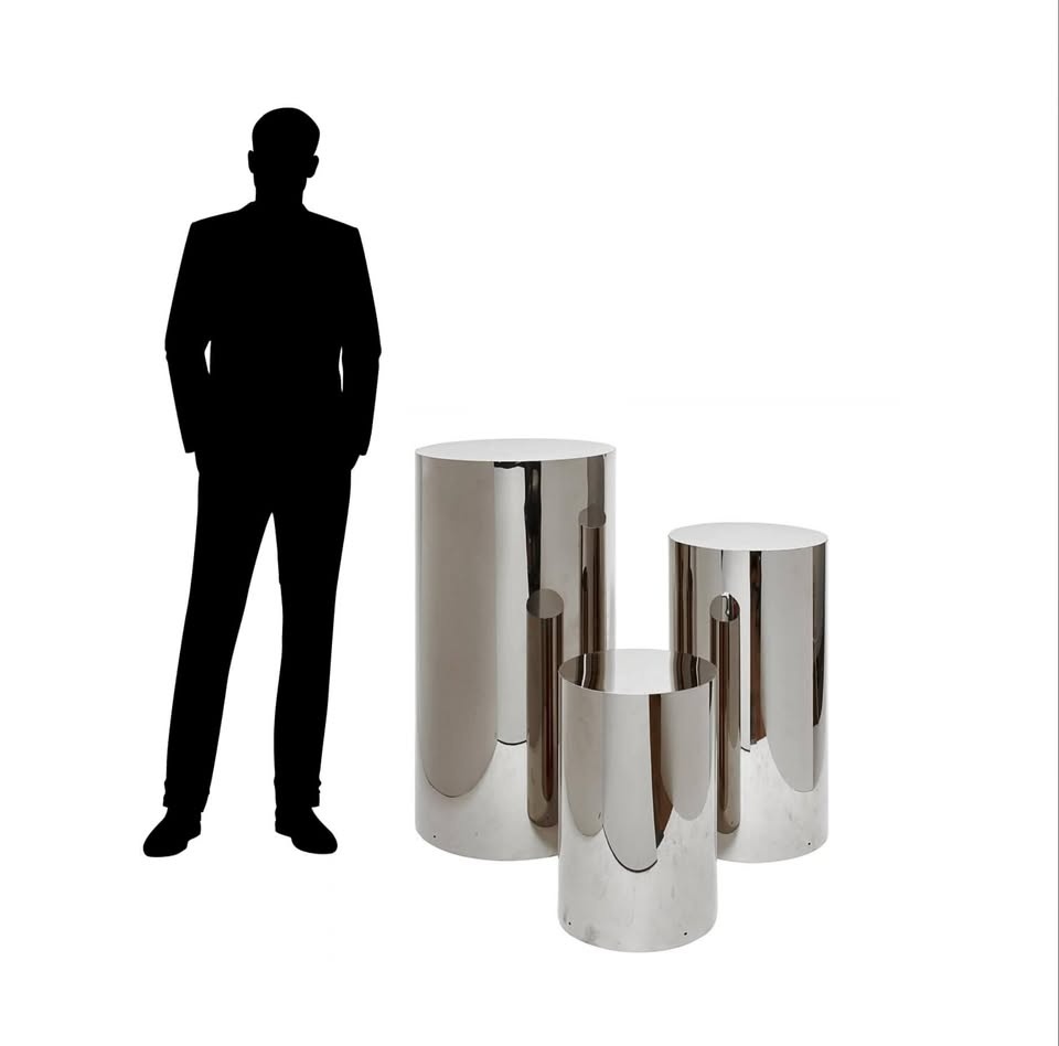 Chrome Risers / Cylinders / Pedestals