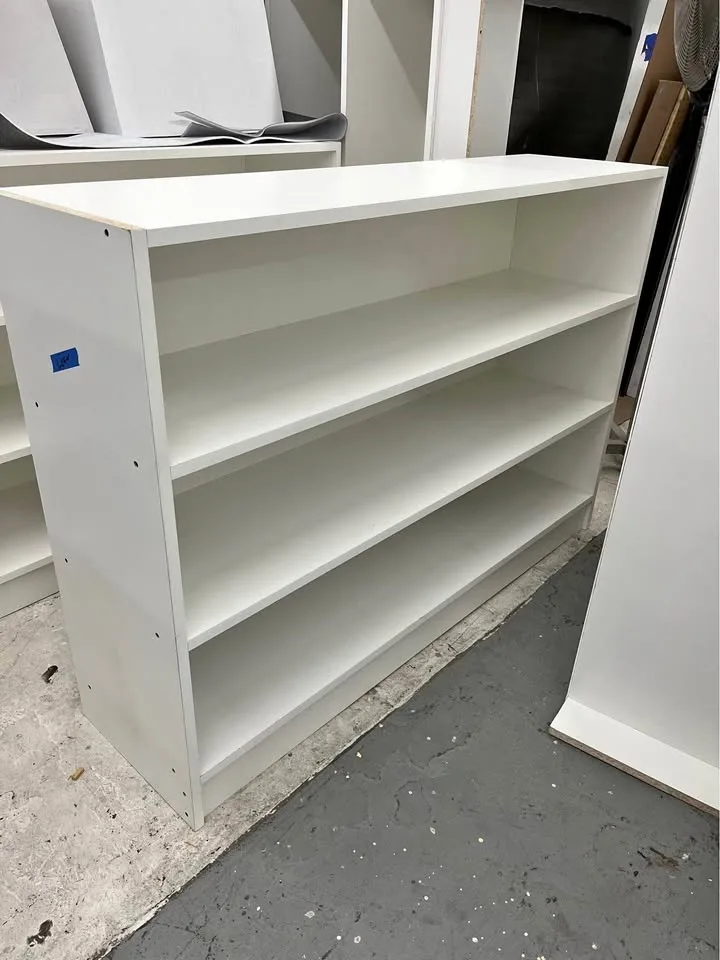 White Bookshelves (used once) (15)