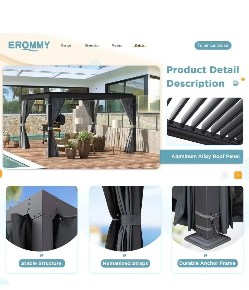 Pergola -10' x 10' image indicator(6)