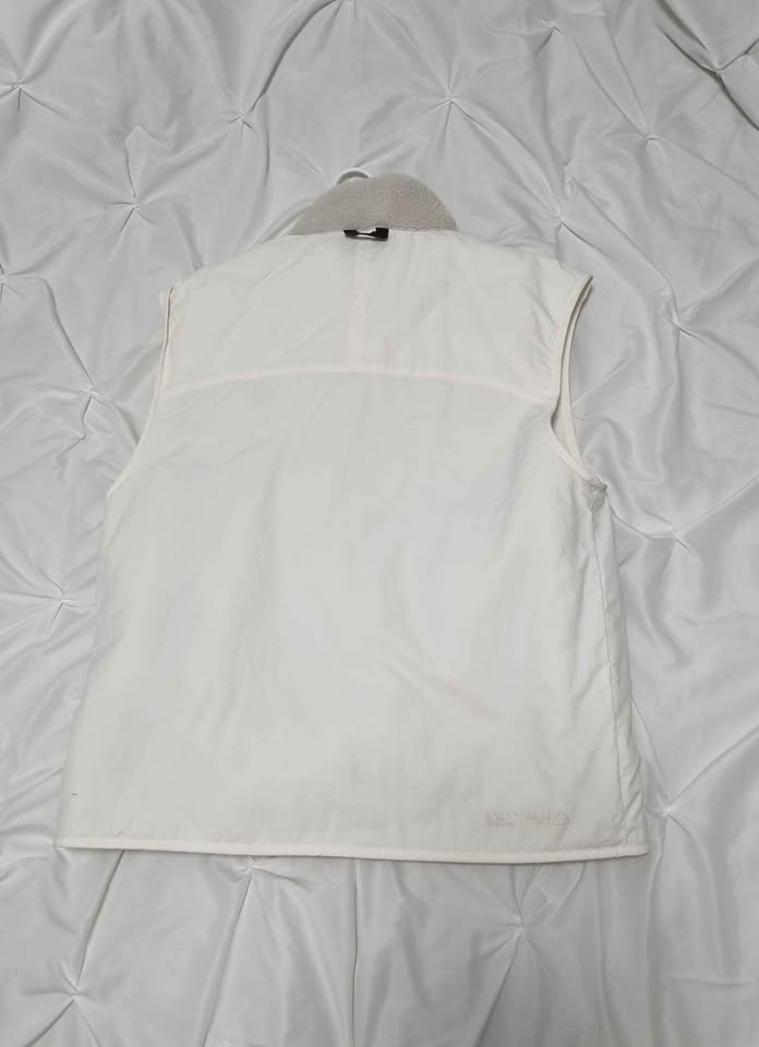 Lightly Worn Adidas Off White City Escape Reversible Fleece Vest - photo 4