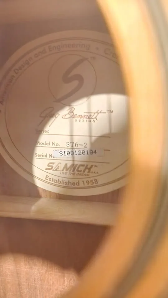 $200 Greg Bennett 3/4 Acoustic Guitar - Natural image indicator(4)