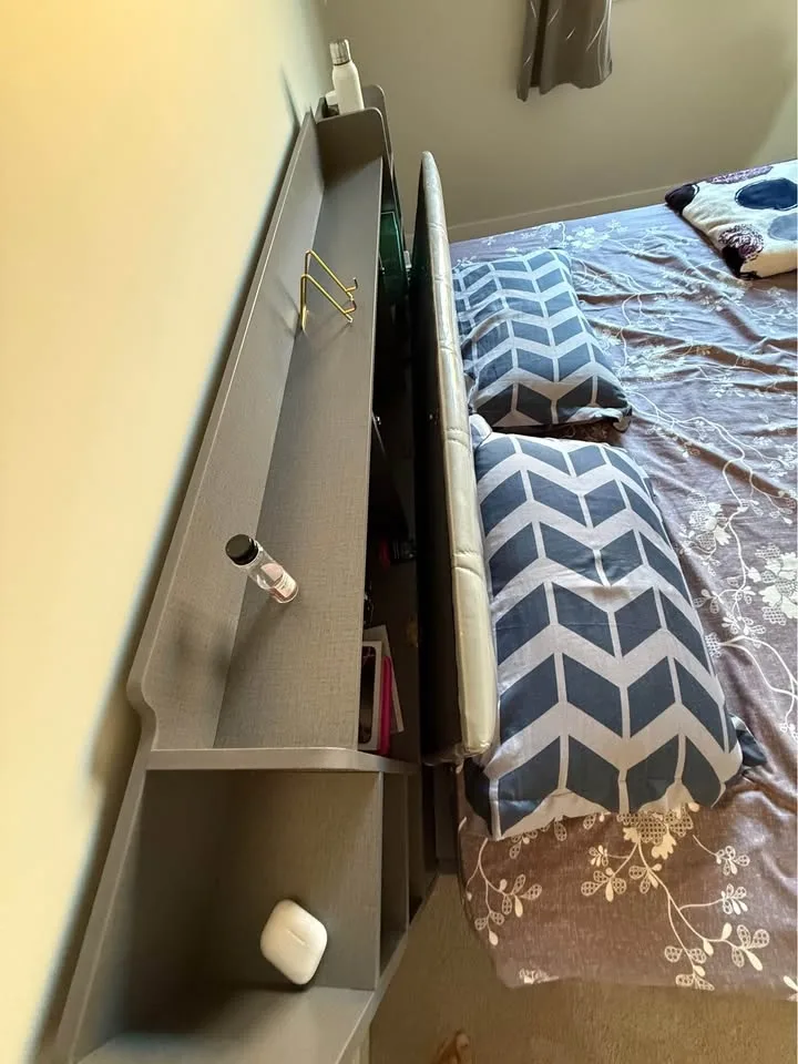 King Size Hydraulic Storage Bed - New image indicator(6)