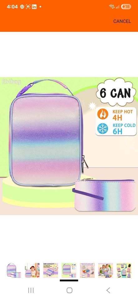 New Girls Lunch Box with SnackBag - photo 2