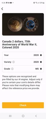 canadian coins for sale Lot 4 Coins image indicator(7)