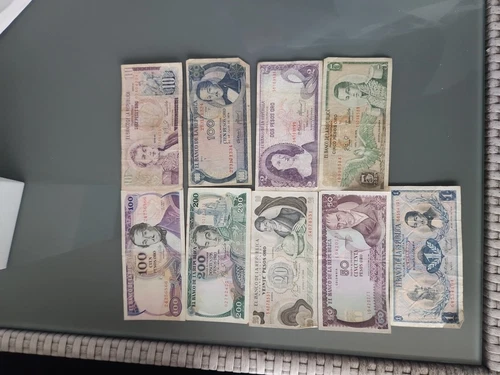 Old Colombia Collection Lot 9 Bills - photo 3