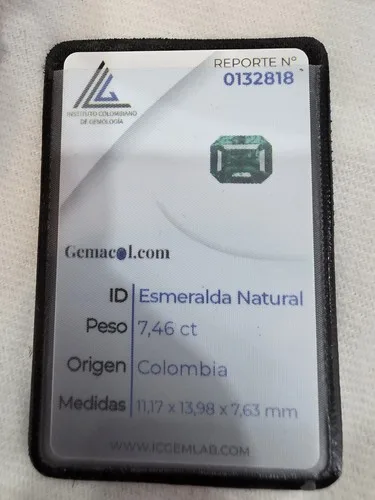 7.46 Loose Natural Colombian Emerald image indicator(2)