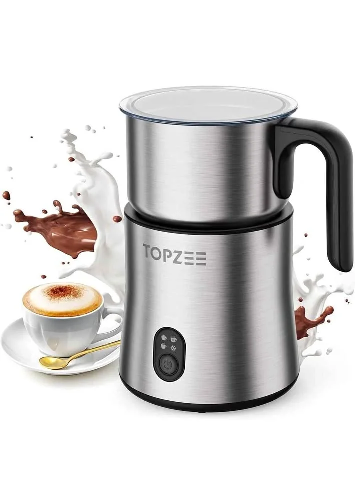 Topzee Electric Milk Frother and Steamer 4-in-1