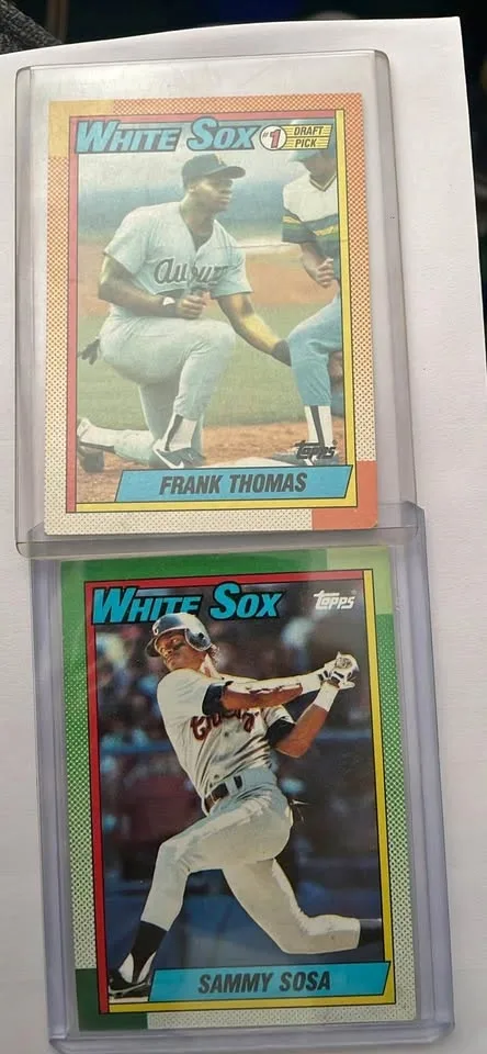 Sammy Sosa & Frank Thomas Rookie Cards - $28/OBO