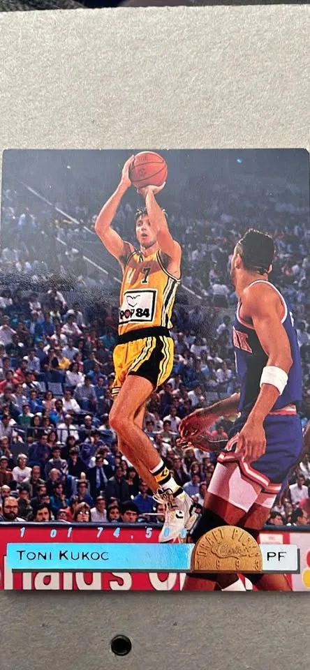Toni Kukoc Rookie Card - LP8 Classic Games Card