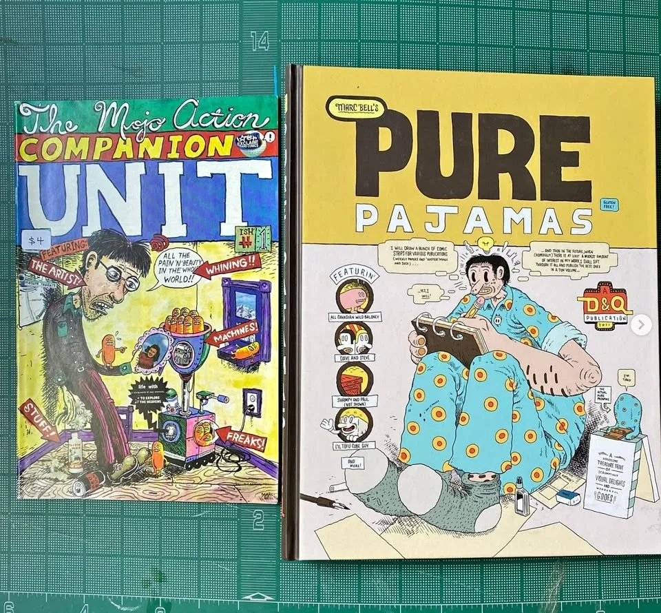 2 rare comics - Marc Bell pack