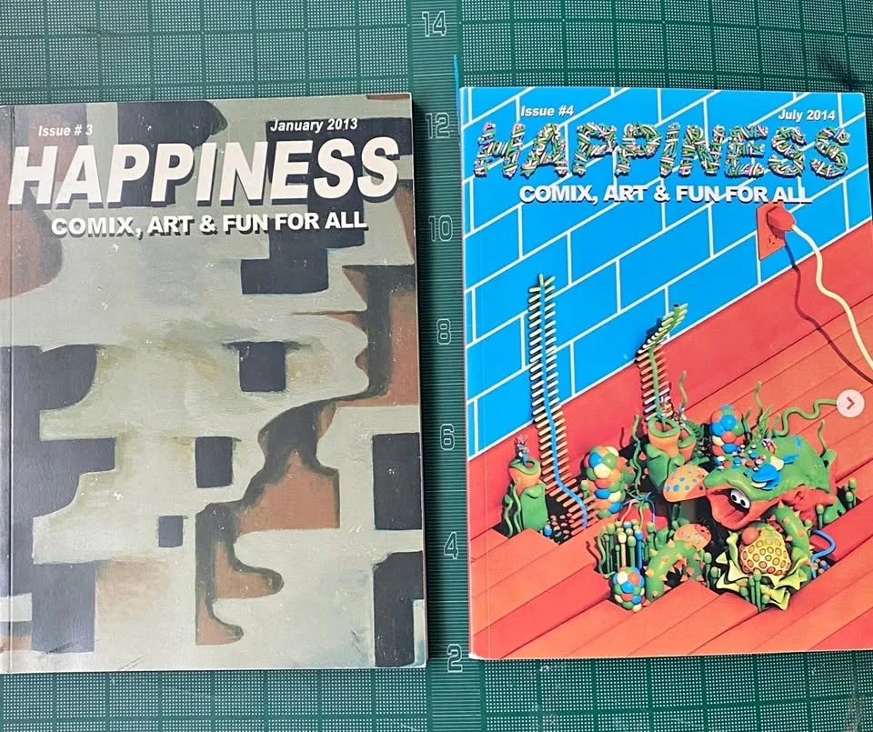 Happiness Comix #3 (2013) & #4 (2014)