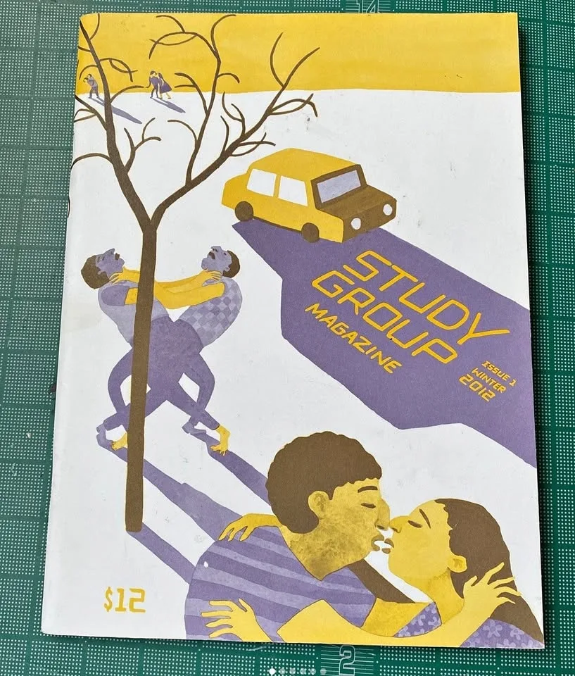 RARE COMIC- Study Group Magazine, Issue #1, winter 2012.
