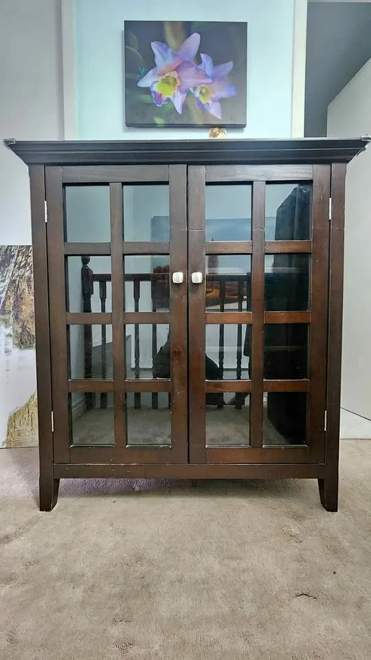 glass door cabinet