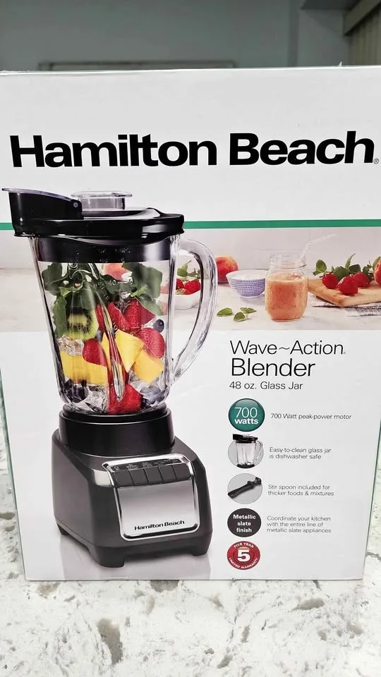 Hamilton Beach Wave-Action Blender Model # 53522C