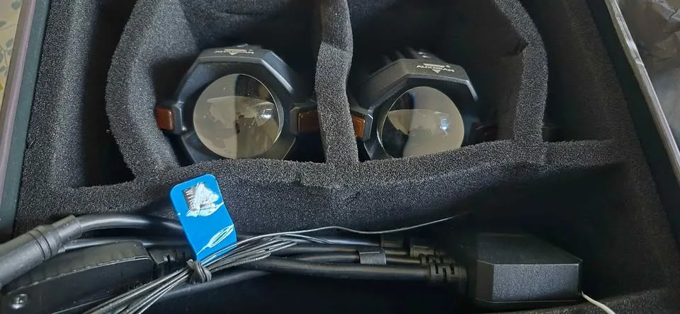 Auxbeam Motorcycle LED Fog Lights Auxiliary image indicator(8)