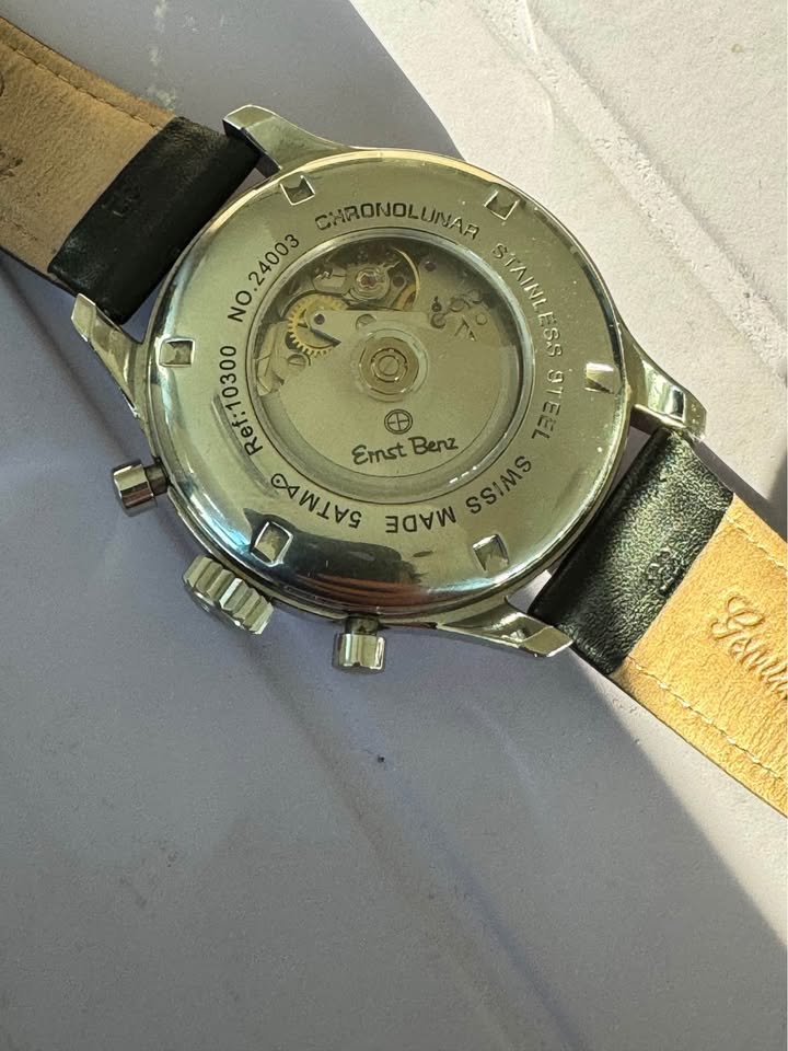 Ernst Benz Chronolunar GC10300 - Watch, extra strap and cards - photo 2