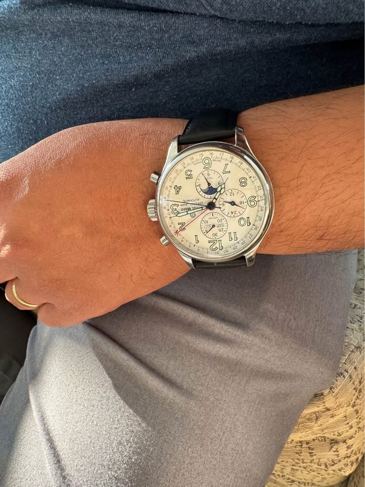 Ernst Benz Chronolunar GC10300 - Watch, extra strap and cards - photo 3