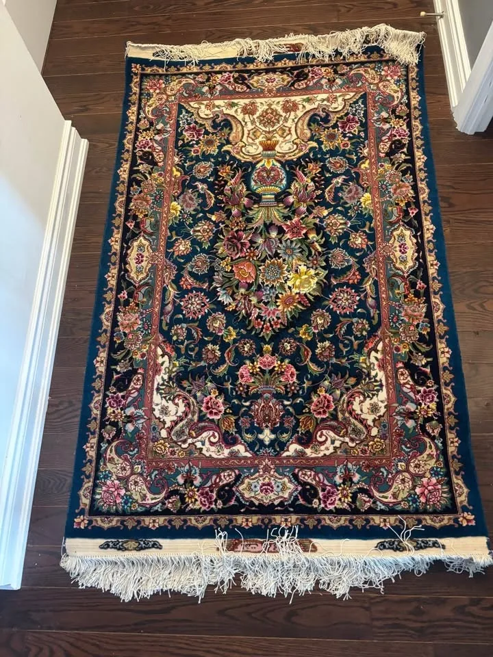 Brand New Handmade Tabriz Silk & Wool Rug ✨ image indicator(3)