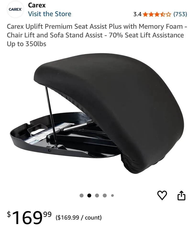 Carex premium assist seat.