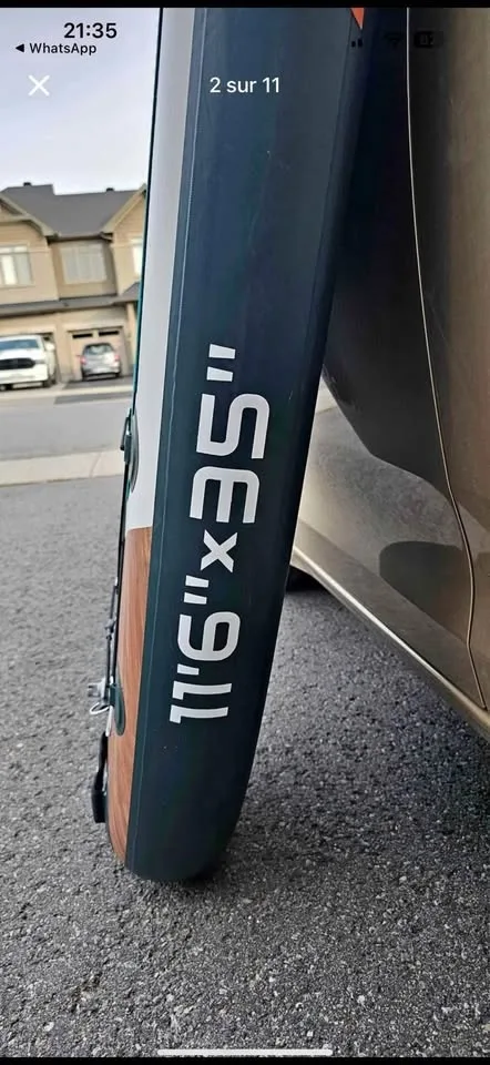 Extra large Inflatable Paddle Board 11'6"x35" image indicator(8)